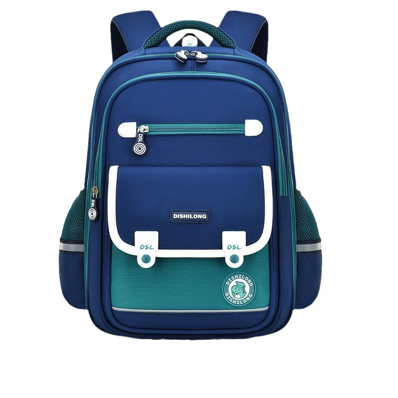 Wholesale of new printed schoolbags for boys of 1-3-6 grade with reduced burden, back protection and waterproof for girls details Picture