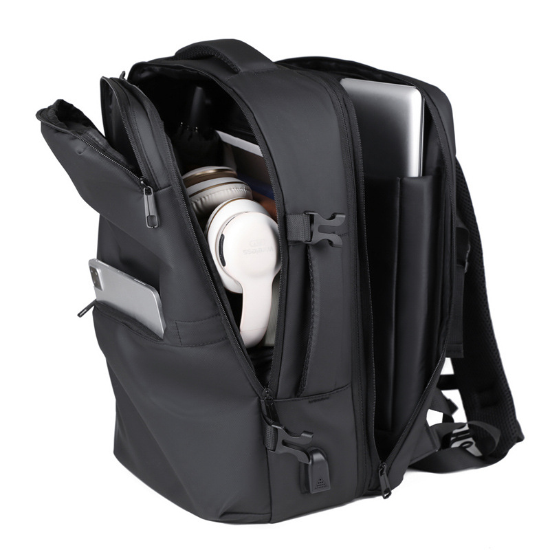 New cross-border business backpack, simple and lightweight luggage bag, long and short distance business trip backpack, commuting computer bag Application Scenario