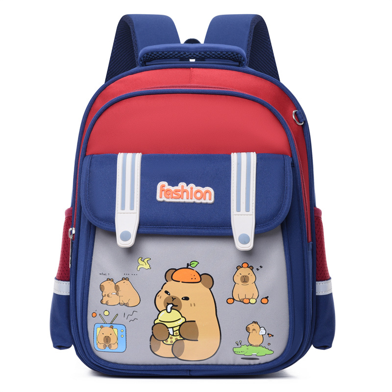 New cute cartoon kindergarten schoolbags, trendy and fashionable children's bags, and fashionable backpacks for boys and girls Item Picture