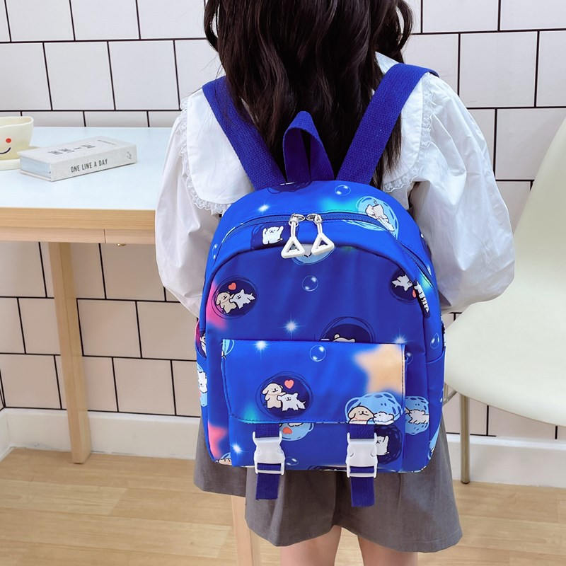 Cartoon children's schoolbag, cute princess double backpack for kindergarten, 2025 New style children's lightweight and load-reducing backpack trend Application Scenario