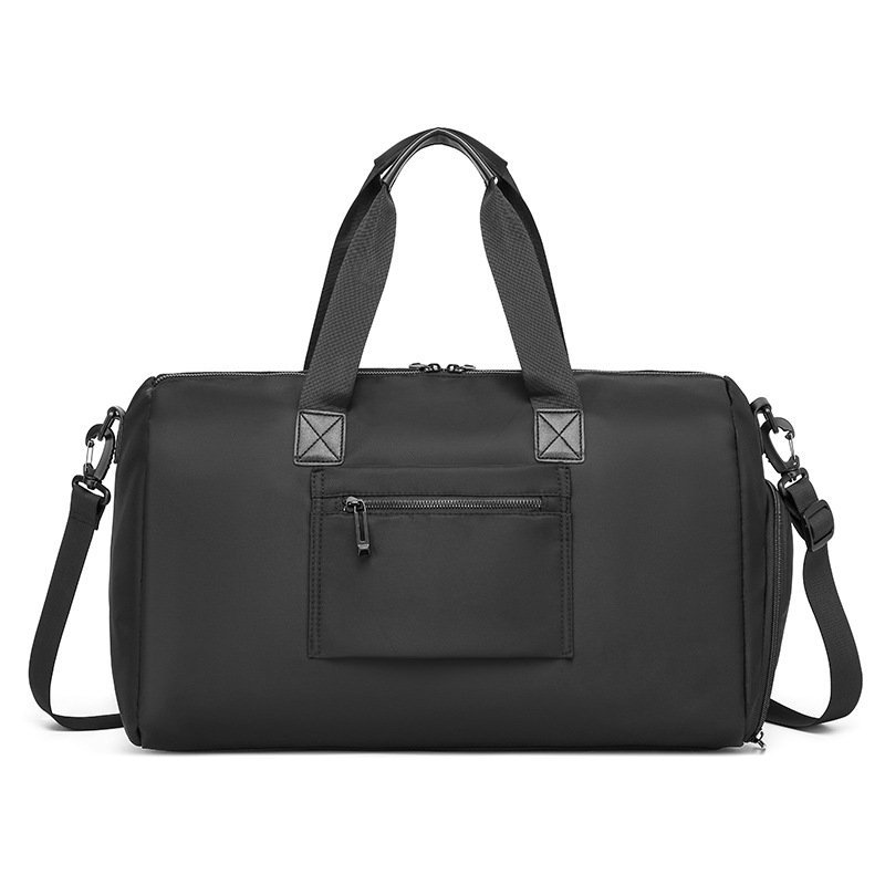 Large-capacity travel bags with dry and wet separation, fitness bags with shoe compartments, suitcases with handles, business trip boarding bags, luggage bags Specification drawing