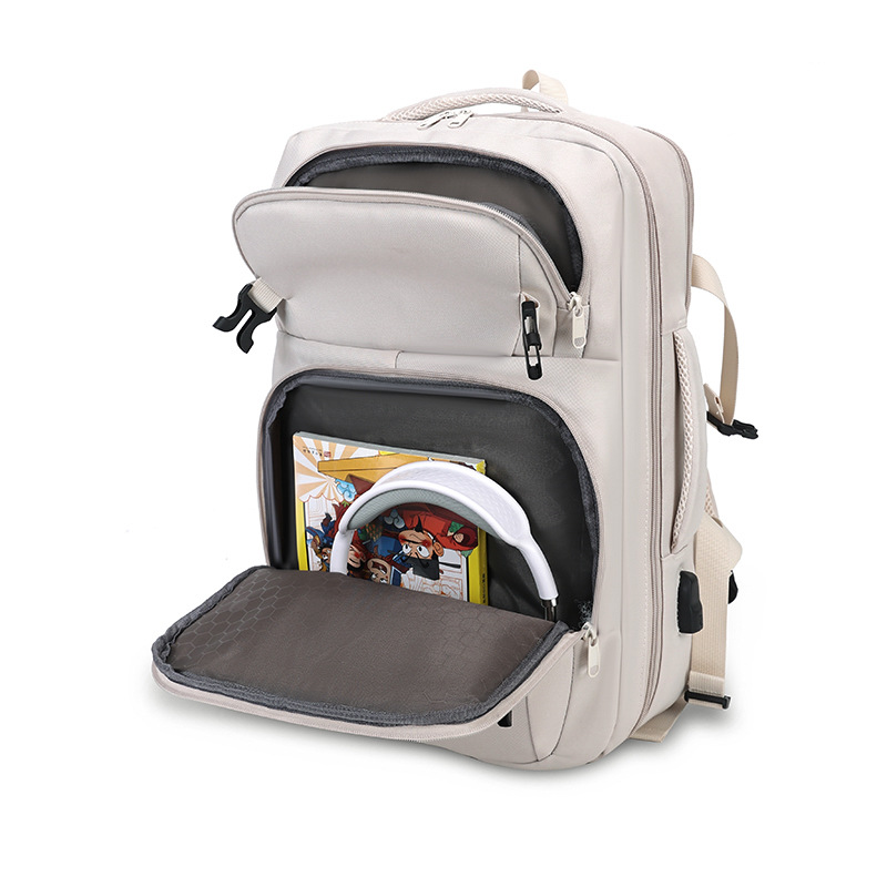Cross-border high-end business backpack, large-capacity 15.6-inch notebook backpack, multi-functional business travel and commuting bag Application Scenario