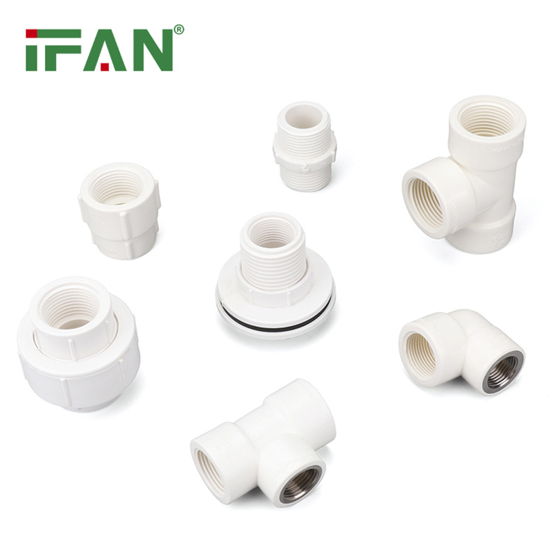 IFAN BST UPVC Thread Socke Nipple Plumbing PVC Pipe Fittings