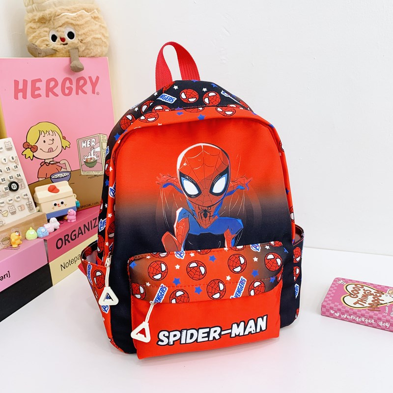 Marvel children's backpacks, cartoon schoolbags, Iron Man boys' backpacks, fashionable Batman backpacks, Spider-Man backpacks Specification drawing