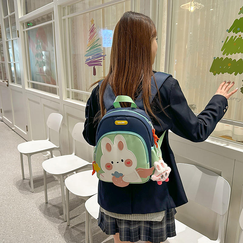2025 New cartoon cute kindergarten baby schoolbag, super cute Korean-style, lightweight, spine-protecting, stylish and sweet backpack details Picture