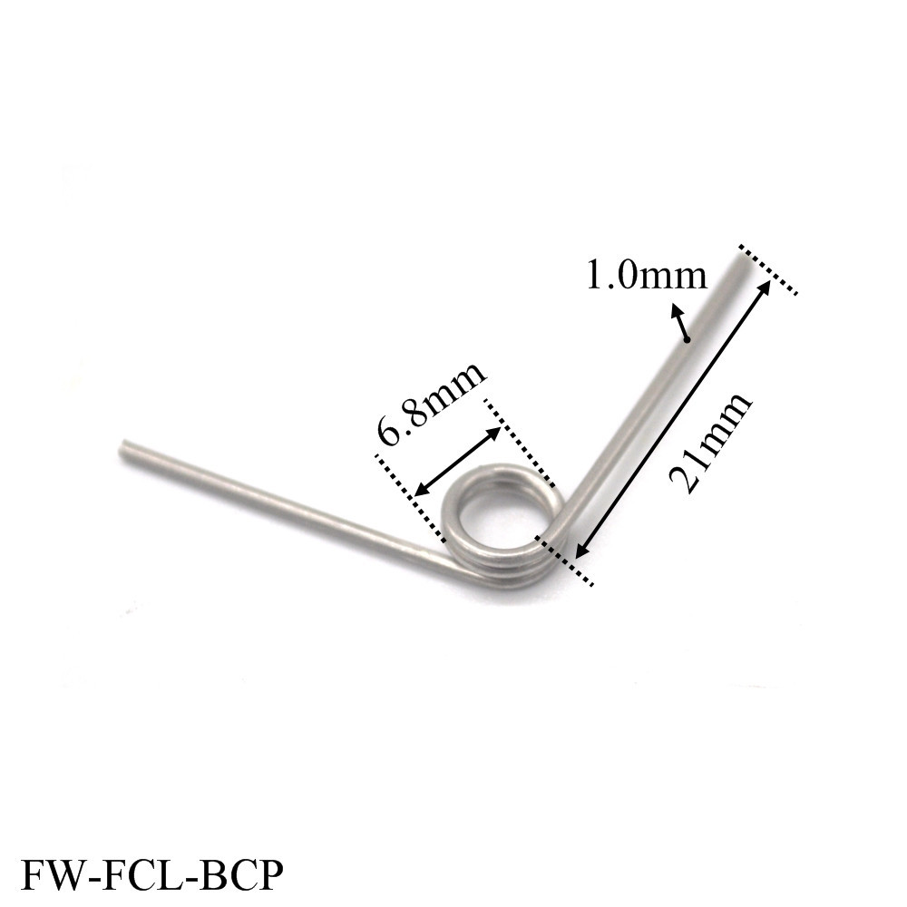 Universal accessories for spinning wheel springs, stainless steel Dawa fishing wheel, water drop wheel clutch reset special parts, torsion spring details Picture
