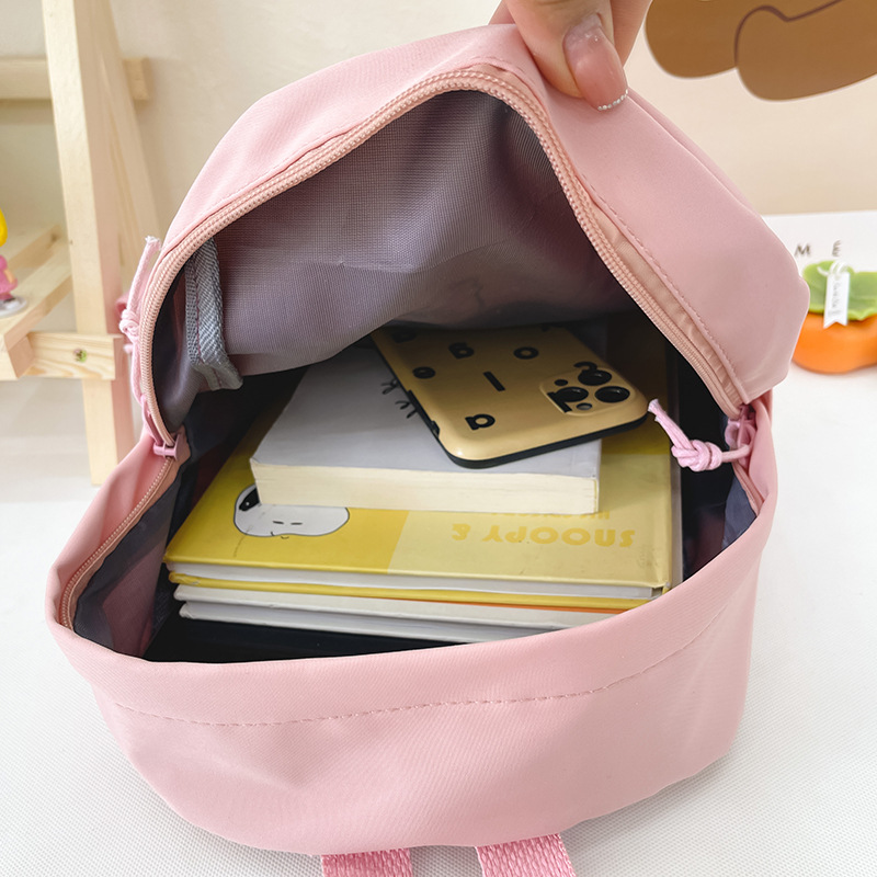 New children's schoolbag for kindergarten cartoon, stylish and cute, colorful ball little rabbit princess backpack Application Scenario