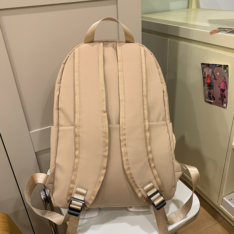 Japanese-style Instagram casual and versatile cartoon schoolbag, cute puppy backpack for college students, high school student backpack Specification drawing