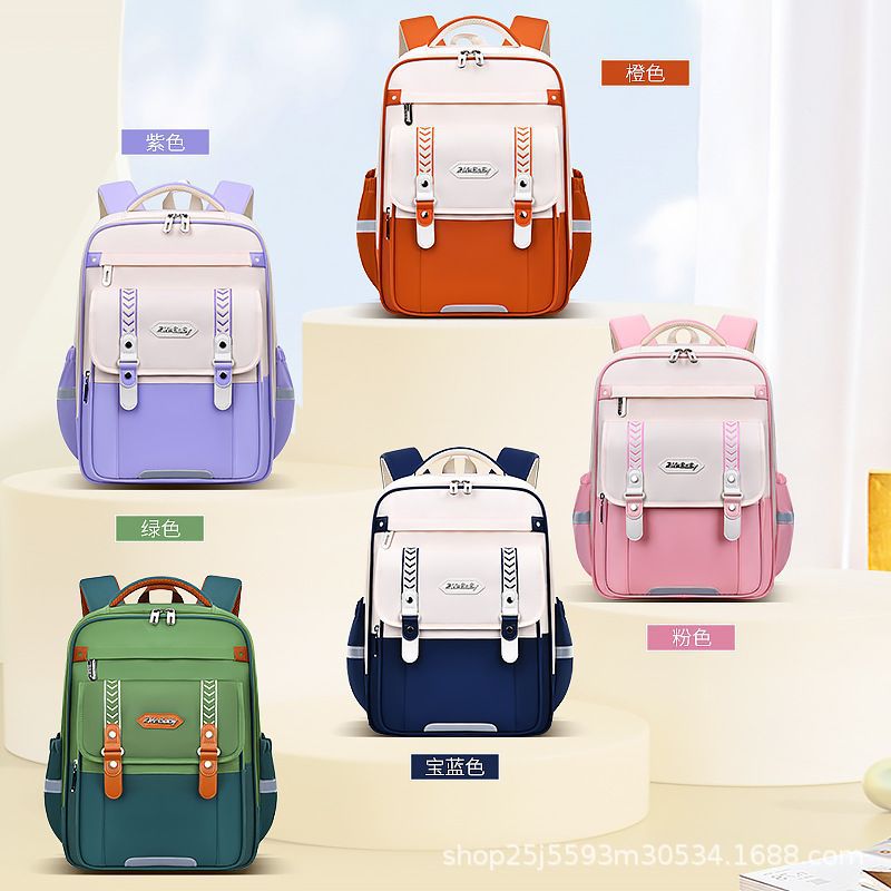 Shaodong primary school students' schoolbags for boys and girls, grades 1-6-9, large-capacity children's bags, junior high school students' schoolbags, and casual backpacks details Picture