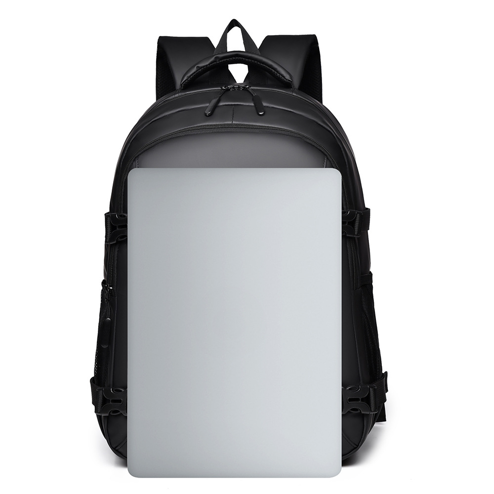 New backpack for men, large-capacity casual travel backpack, simple commuting computer backpack, schoolbag for men details Picture