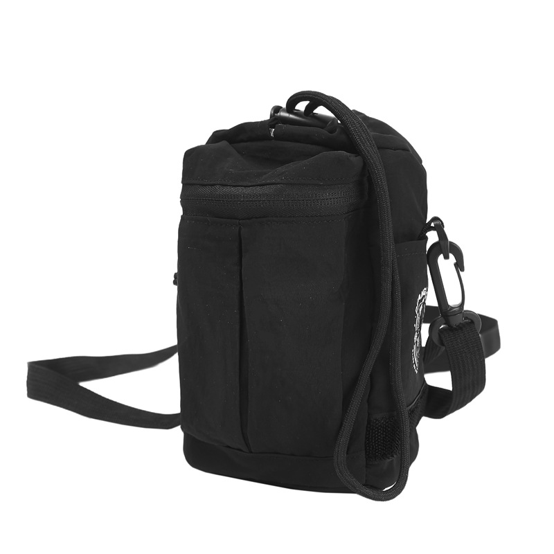 Cool and trendy color-blocking outdoor sports camping mobile phone bag, mountain-style trendy brand small shoulder bag, women's summer light travel single-shoulder bag Item Picture