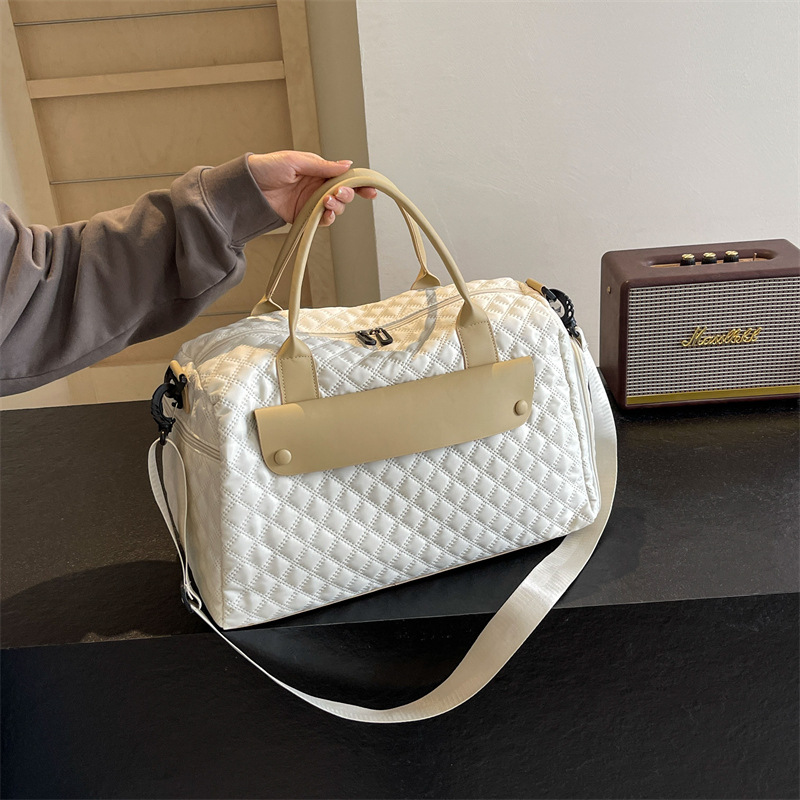 New travel bags, short business trip luggage bags, large-capacity sports and fitness bags for women, and single-shoulder crossbody handbags for women Specification drawing