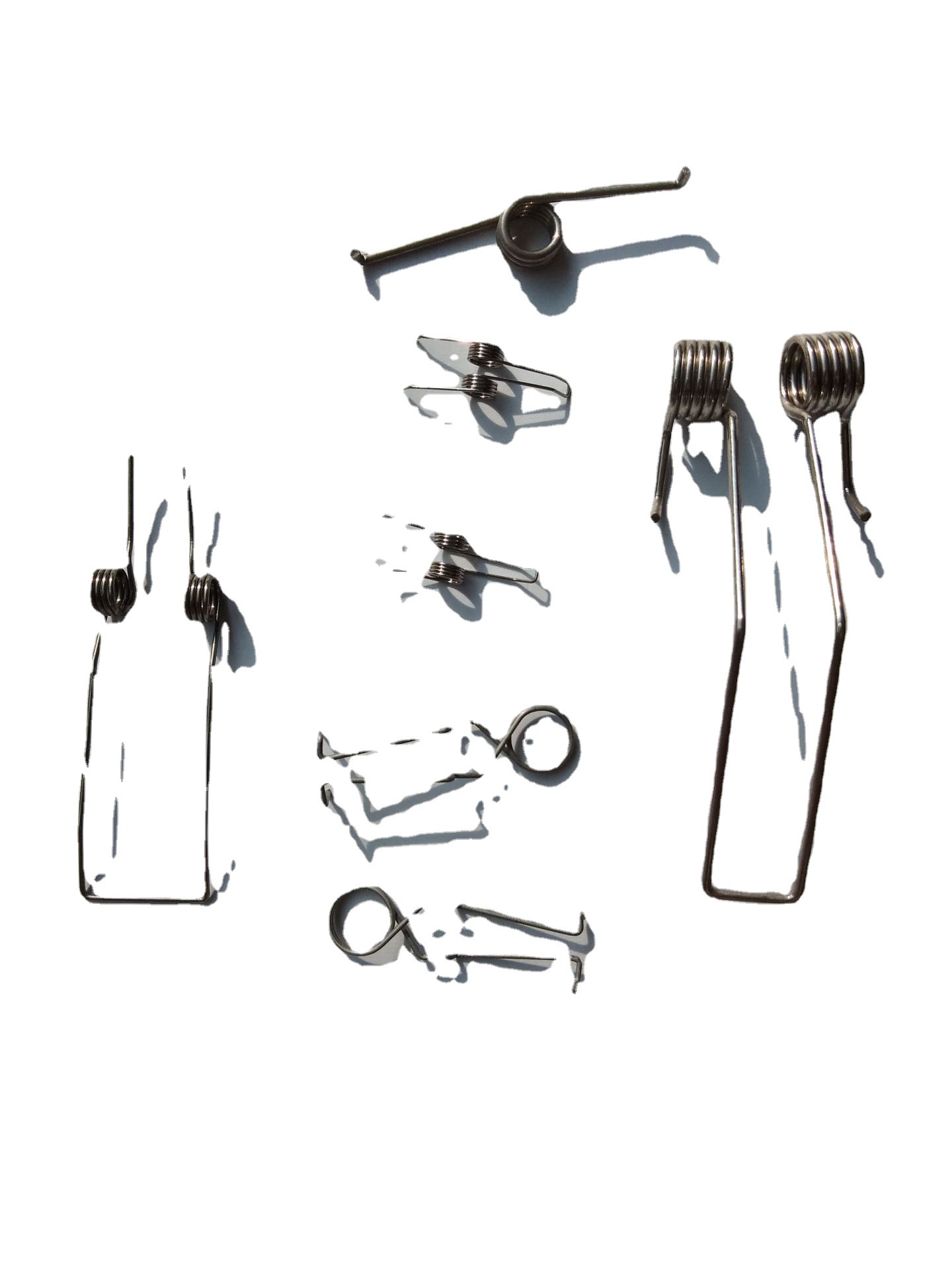 The manufacturer produces and processes the modified high-strength, high-temperature resistant, corrosion-resistant and fatigue-resistant stainless steel curtain decorative springs Item Picture
