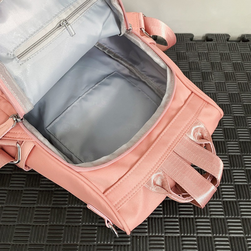 Japanese-style ins travel lightweight backpack, simple and versatile casual backpack, college student commuting backpack for classes Specification drawing