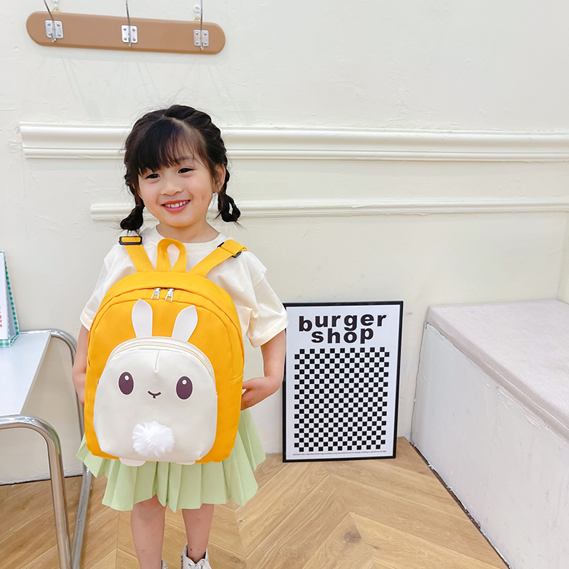 2022 New Big Eye Little Rabbit Backpack, large-capacity travel backpack, Cartoon cute children's schoolbag details Picture