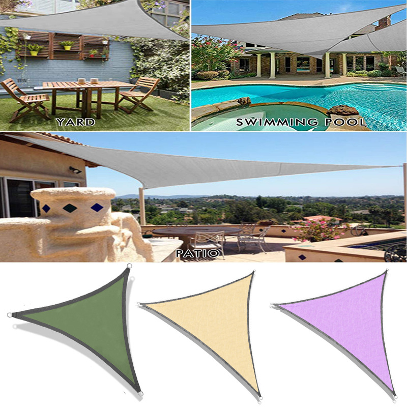 Original manufacturer sunshade sails, outdoor sunshade nets, courtyard and garden sun protection and sunshade fabrics, swimming pool sunshade sails in stock Specification drawing