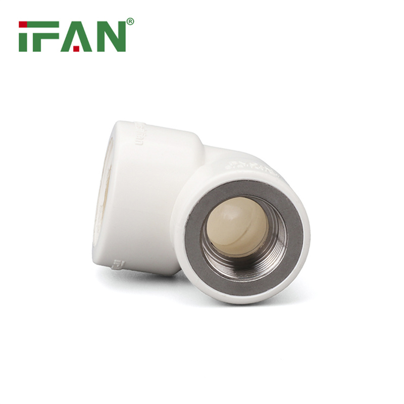 IFAN Factory BST UPVC Union Plumbing Thread PVC Pipe Fitting白底实物图