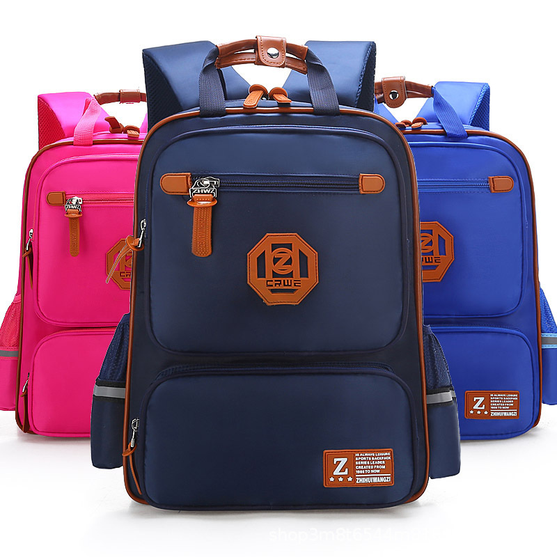Backpack for boys and girls in primary school, Grade 13, Grade 6, Grade 6, backrest, double-shoulder, lightweight, pressure-reducing and lightening children's backpack Item Picture