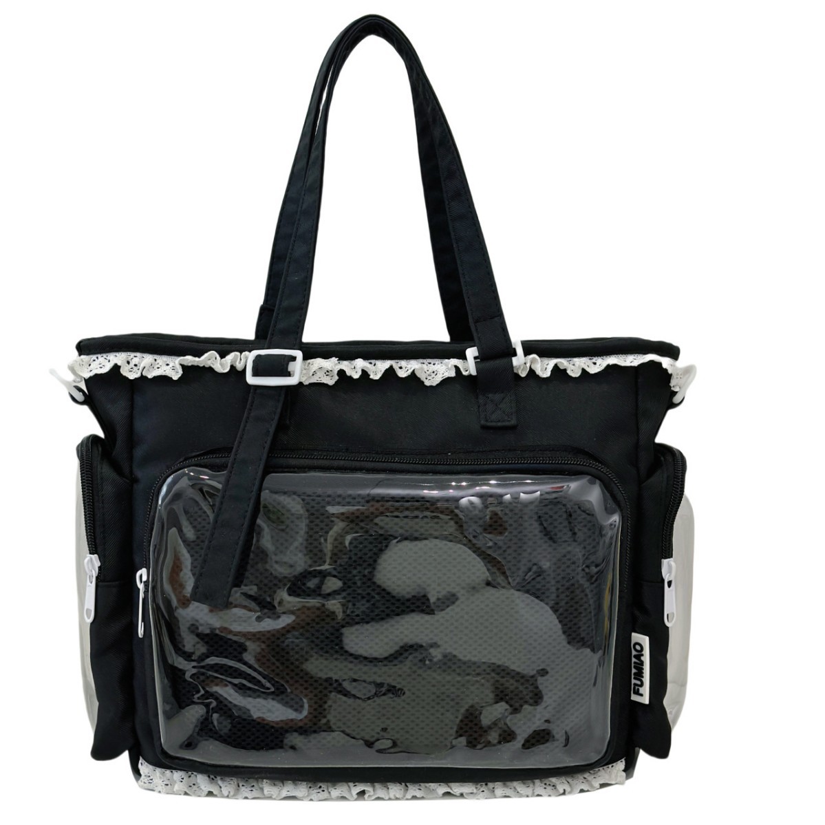 A new Japanese-style ins high-appearance-level, fresh and sweet, candy-colored transparent bag for girls, and a lightweight crossbody bag Item Picture