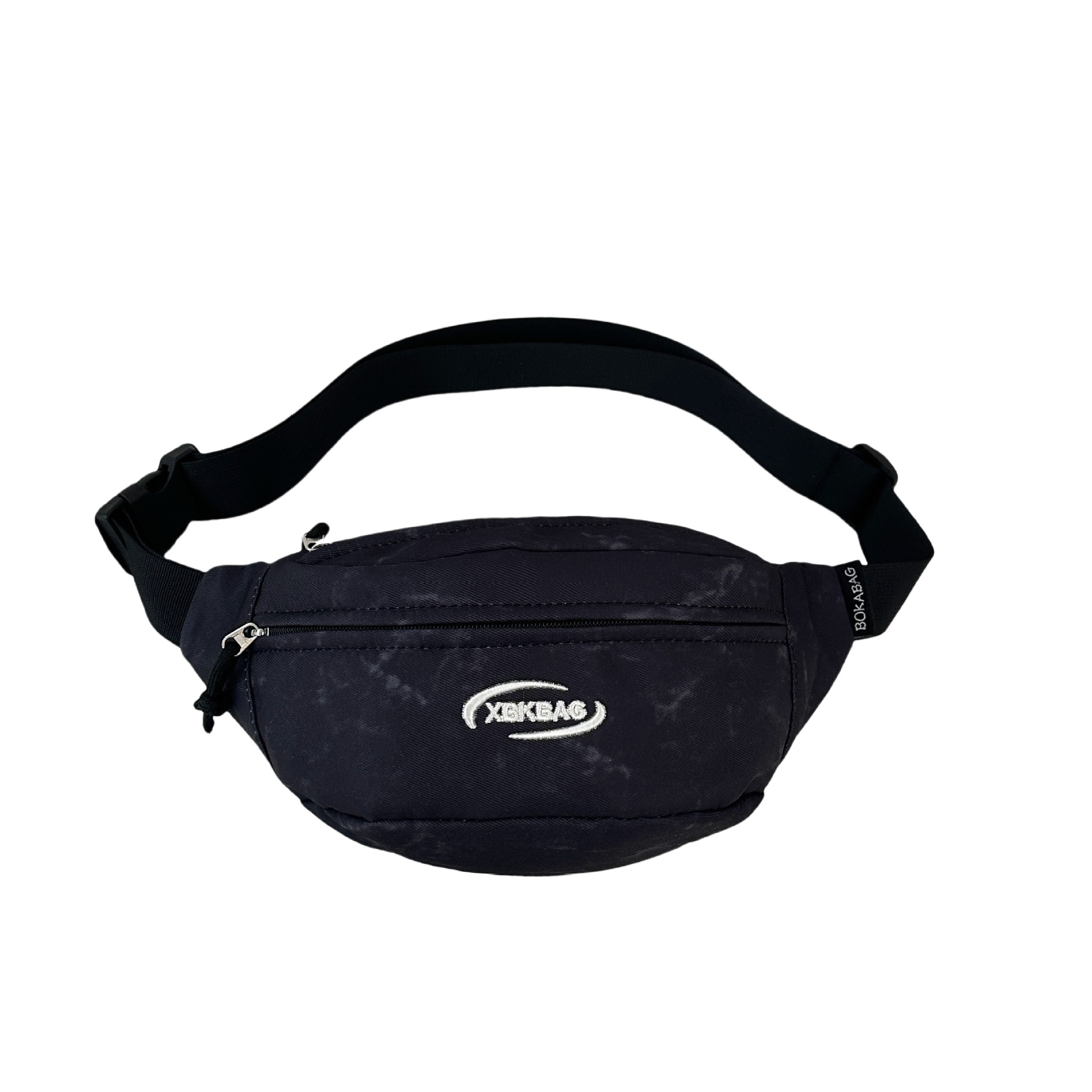 New simple and versatile chest bag, student sports cycling crossbody backpack, Japanese Instagram trendy brand niche tie-dyed waist bag Item Picture