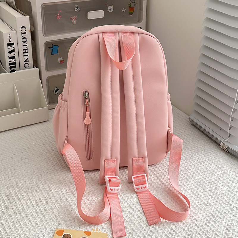 Spring new soft and cute children's backpack, high appearance level, ins style sweet girl travel and shopping mini backpack Specification drawing