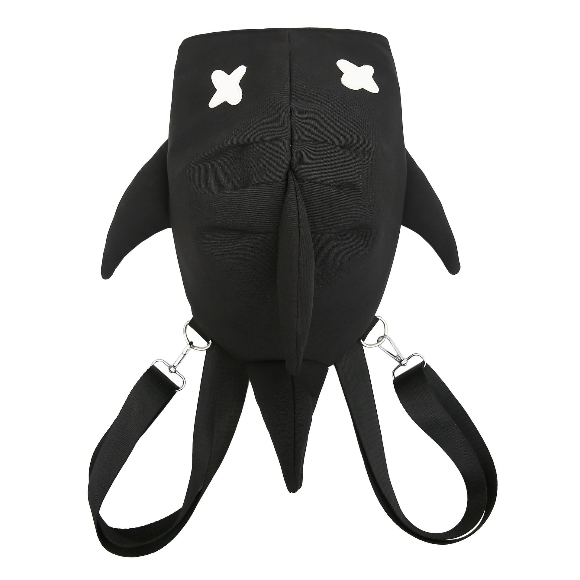 The new Japanese shark backpack is a versatile large-capacity backpack for couples and a trendy single-shoulder bag for men's casual travel Item Picture