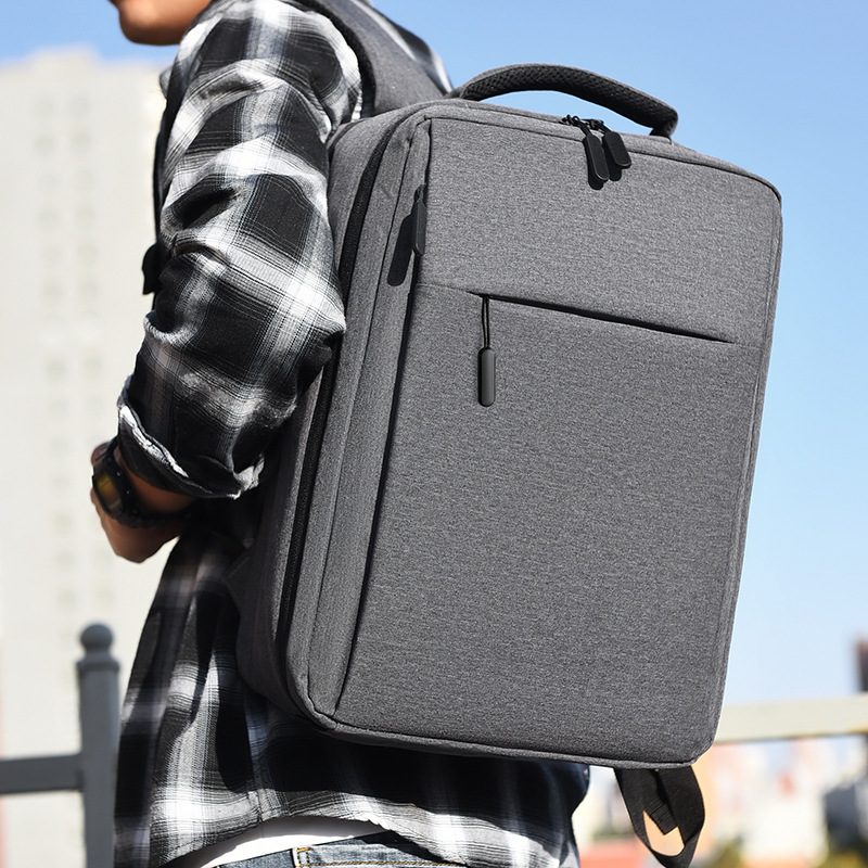 Cross-border backpacks, men's backpacks, computer bags, multi-functional business backpacks, large-capacity, high-end commuting backpacks details Picture