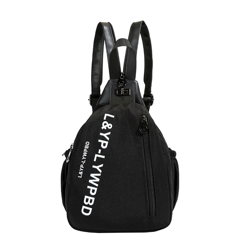2025 New high-appearance-level backpack, Korean-style casual three-purpose backpack, sporty niche chest bag, versatile travel bag Item Picture