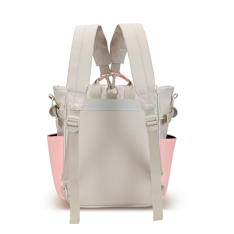 A new high-appeartion-level, fresh, sweet and color-blocking backpack for kindergarten students in grades 1 to 3, a lightweight mini backpack Specification drawing