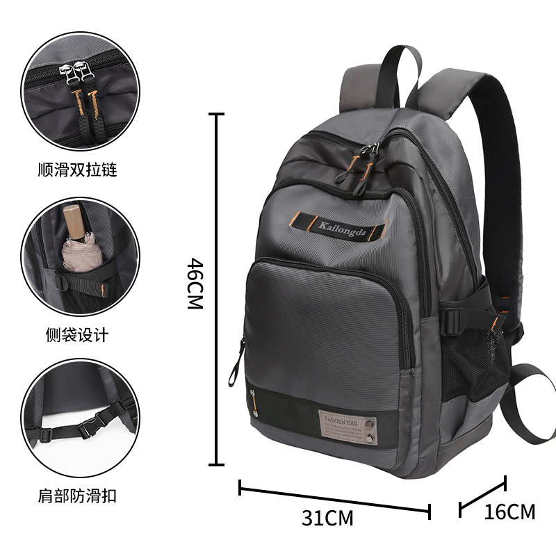 Cross-border backpacks for men, large-capacity men's backpacks, outdoor leisure, business commuting computer bags, lightweight student schoolbags Application Scenario