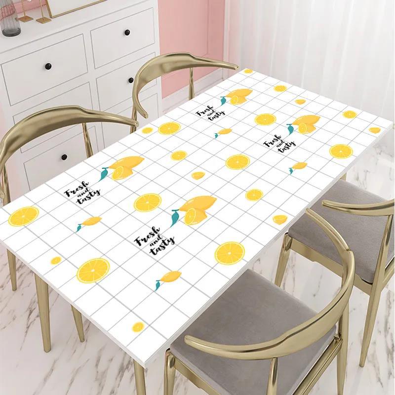 Desktop stickers, wallpaper, self-adhesive, waterproof and moisture-proof, dormitory desks, tables, cabinets, furniture renovation, thickened table stickers, table paper details Picture