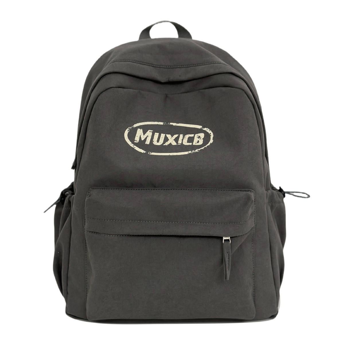 Korean-style Instagram retro and simple college student schoolbag, large-capacity casual travel backpack, versatile and lightweight backpack Item Picture