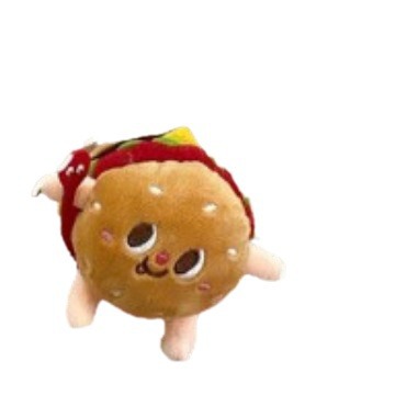 A plush toy for a schoolbag hanger Application Scenario