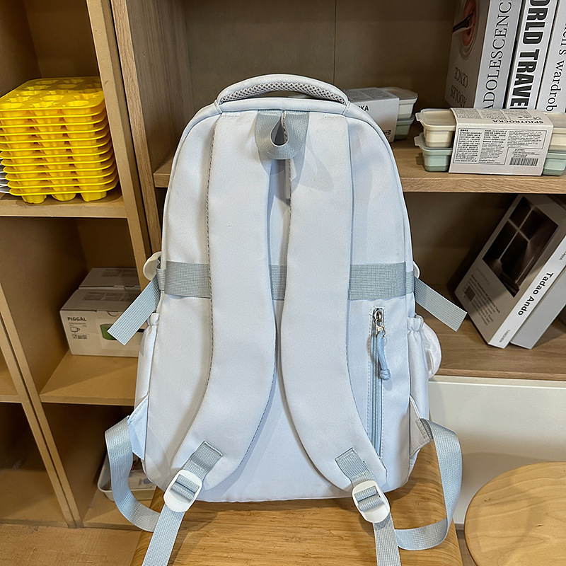 A new Japanese Instagram bag with a high level of appearance, fresh and sweet school style, and a lightweight, large-capacity backpack for girls Specification drawing