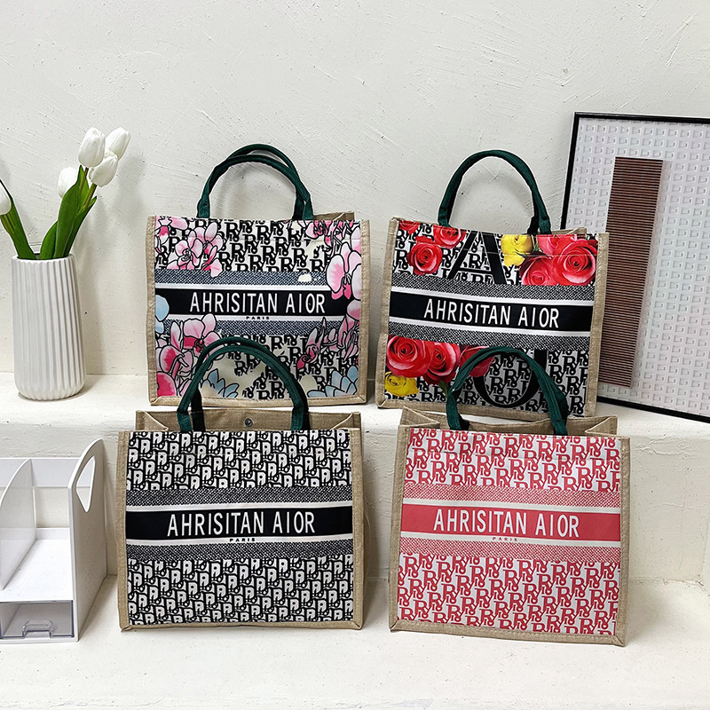 New Winter 2024 women's bag, simple and stylish, trendy Korean-style shopping bag, large-capacity single-shoulder bag full figure