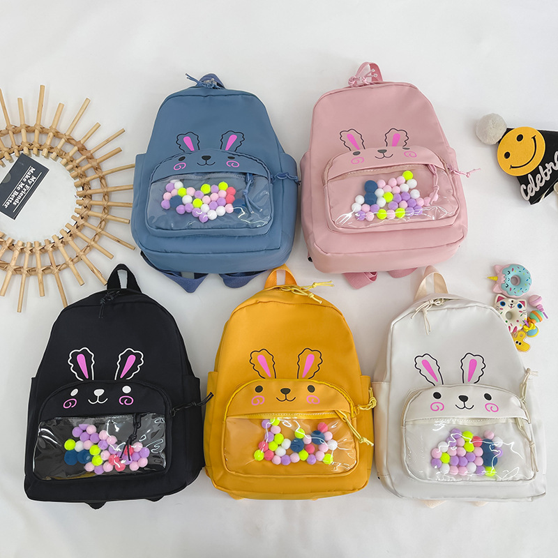 The 2025 new style of children's backpacks, cartoonish and cute little backpacks, Korean version of schoolbags for boys and girls in primary school full figure