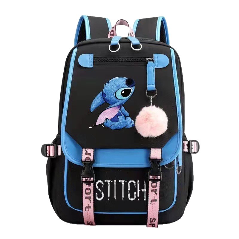Schoolbags for primary and junior high school students, backpacks for boys and girls, double-shoulder bags, large-capacity cartoon children's cute teddy bags Item Picture