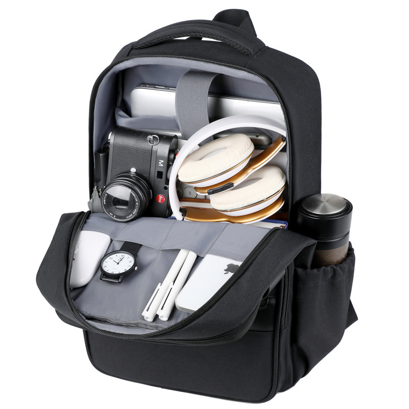 Customized cross-border supply business backpacks for men, large-capacity backpacks, business computer bags, and men's backpacks details Picture