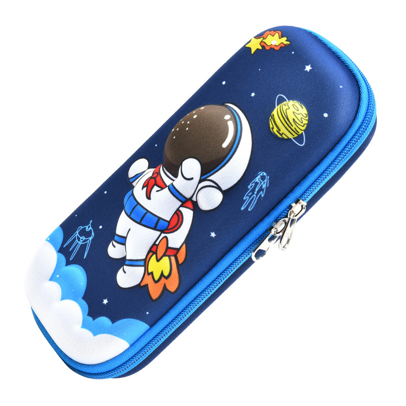 EVA cartoon pen case, stationery box, primary school and children's pen case, cute pencil case, student pen case, storage marker pens Item Picture