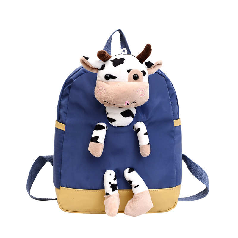 Children's backpacks, girls' bags 2022 new style, cartoon big cows, student backpacks, boys' large-capacity schoolbags Item Picture