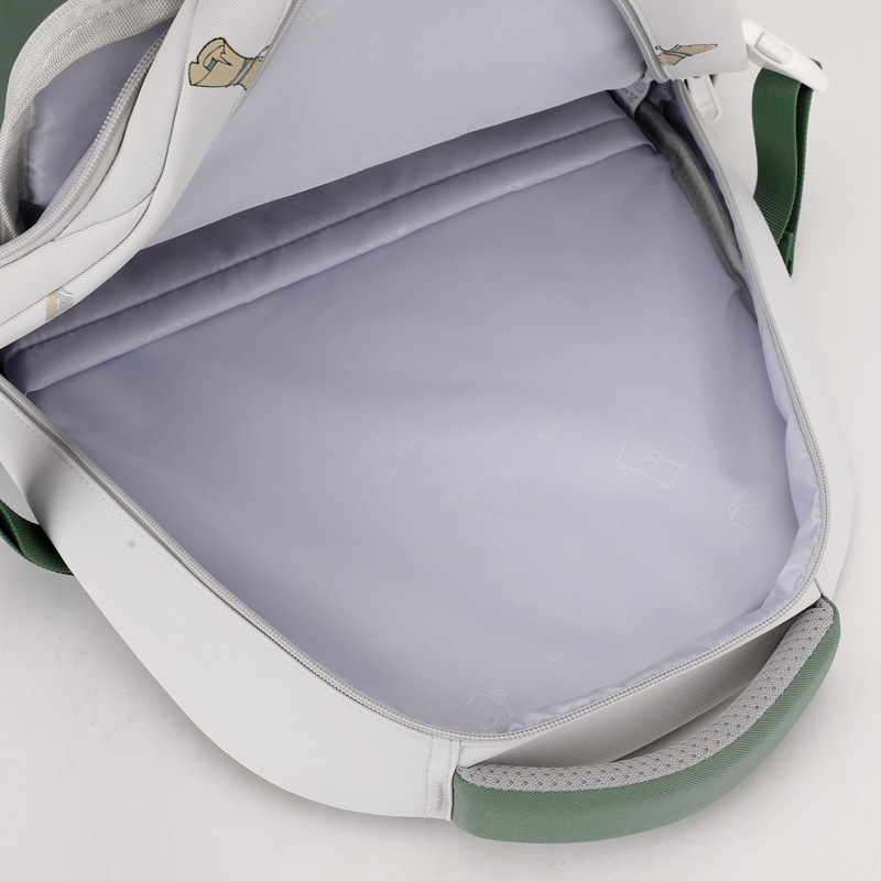 2025 New style middle school students' color-blocking schoolbag, high-quality school-style backpack for girls, and backpacks for primary school students from grades three to six Application Scenario