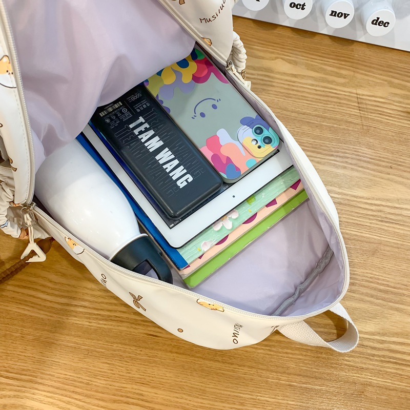 A cute little backpack for girls going out, a small backpack for girls on both shoulders, a new summer 2024 model, a lovely little schoolbag for girls' tutorial classes Application Scenario