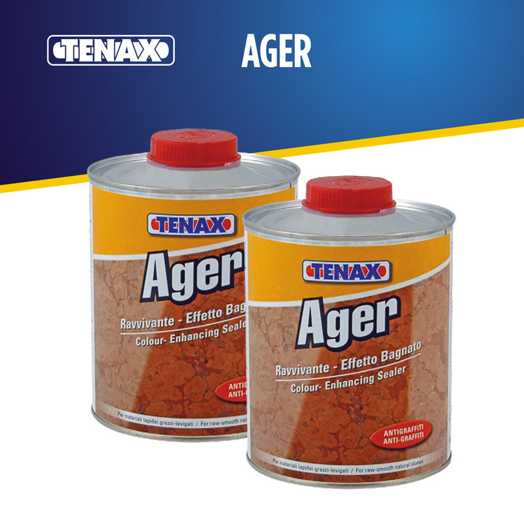 The Italian imported TENAX stone brightening and protective agent brings color beauty, moisture retention and oil resistance to the stone details Picture
