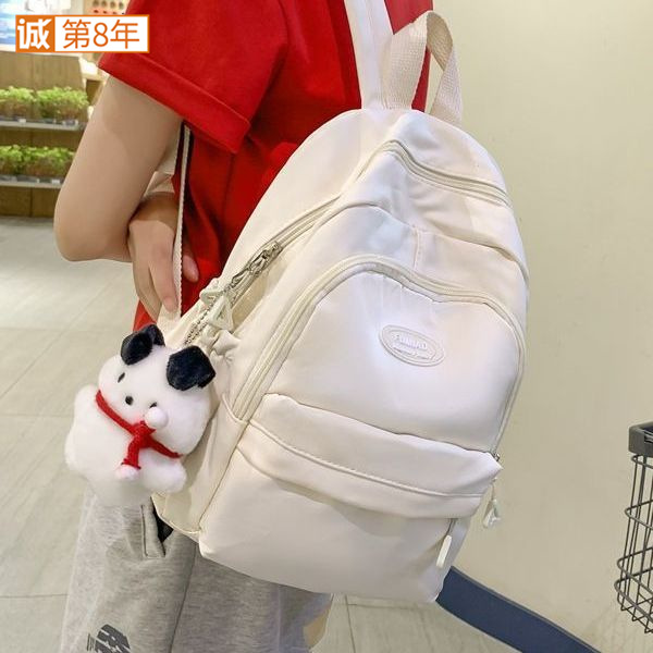 Japanese-style soft and cute girl backpacks, small college student lightweight mommy backpacks, children's travel small schoolbags full figure