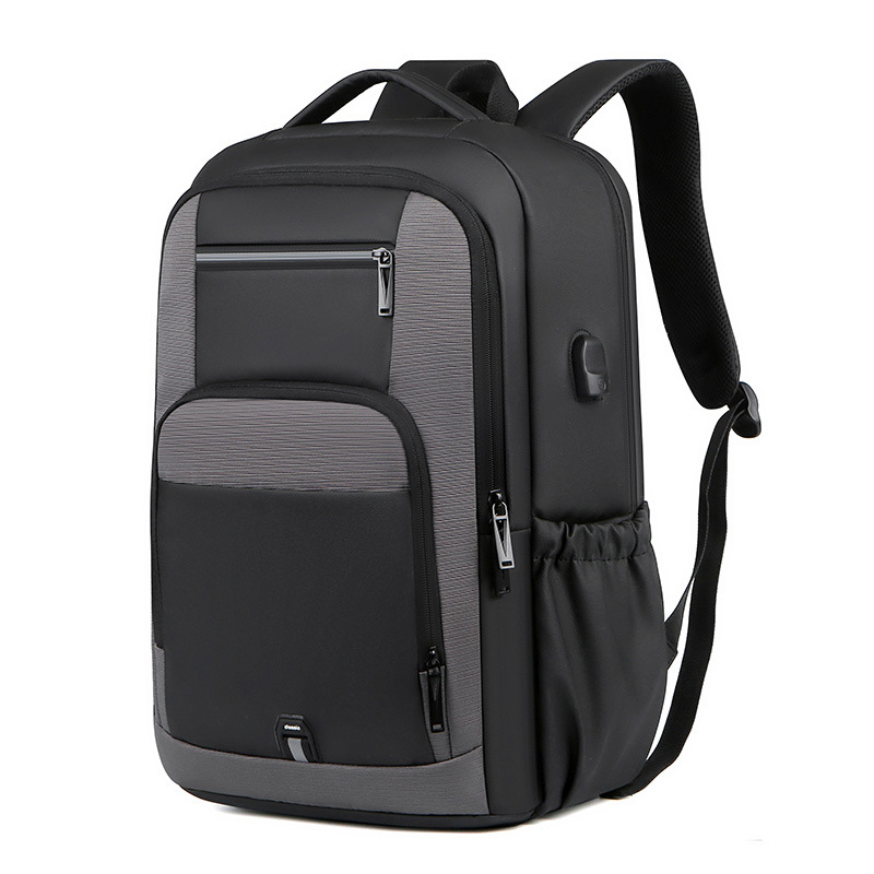 New cross-border multi-functional backpack for men, high-end large-capacity travel bag, business computer backpack for men full figure