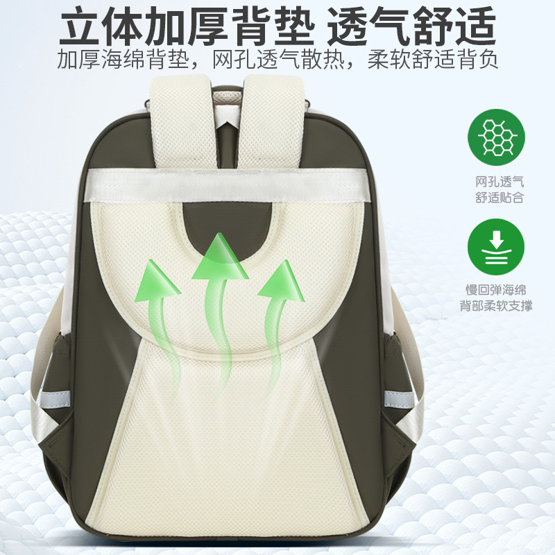 New bags, cloud bags, lightweight children's schoolbags, female and male student backpacks, large-capacity backpacks, leather goods Application Scenario