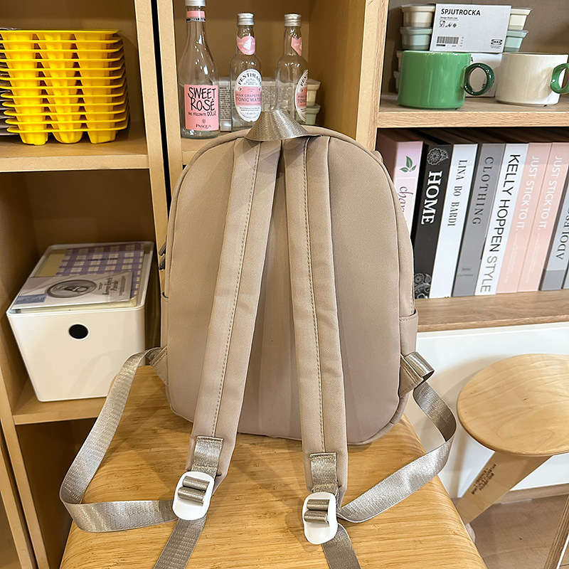 A new high-appearure-level cute Kapibara schoolbag for girls, a lightweight and versatile large-capacity backpack for commuting Specification drawing