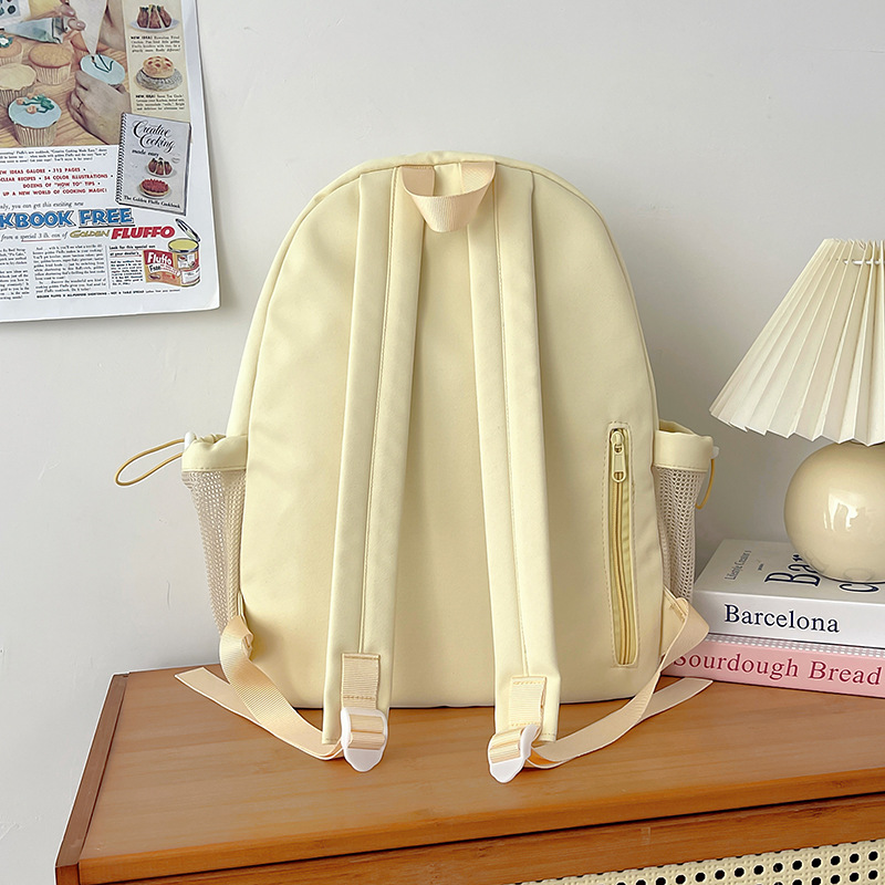 The girl's high appearance level dopamine Japanese-style cute mini pain bag, the girl's fresh and light travel backpack Specification drawing