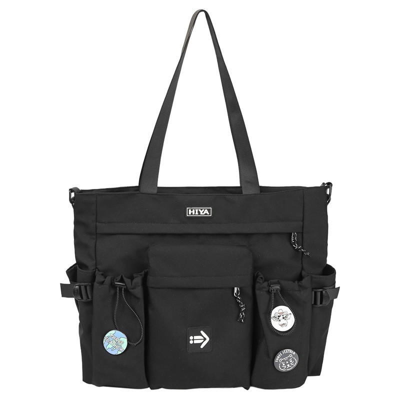 A new Japanese-style, stylish, multi-purpose, trendy crossbody bag for couples, casual, simple, lightweight and versatile, with a large capacity Item Picture