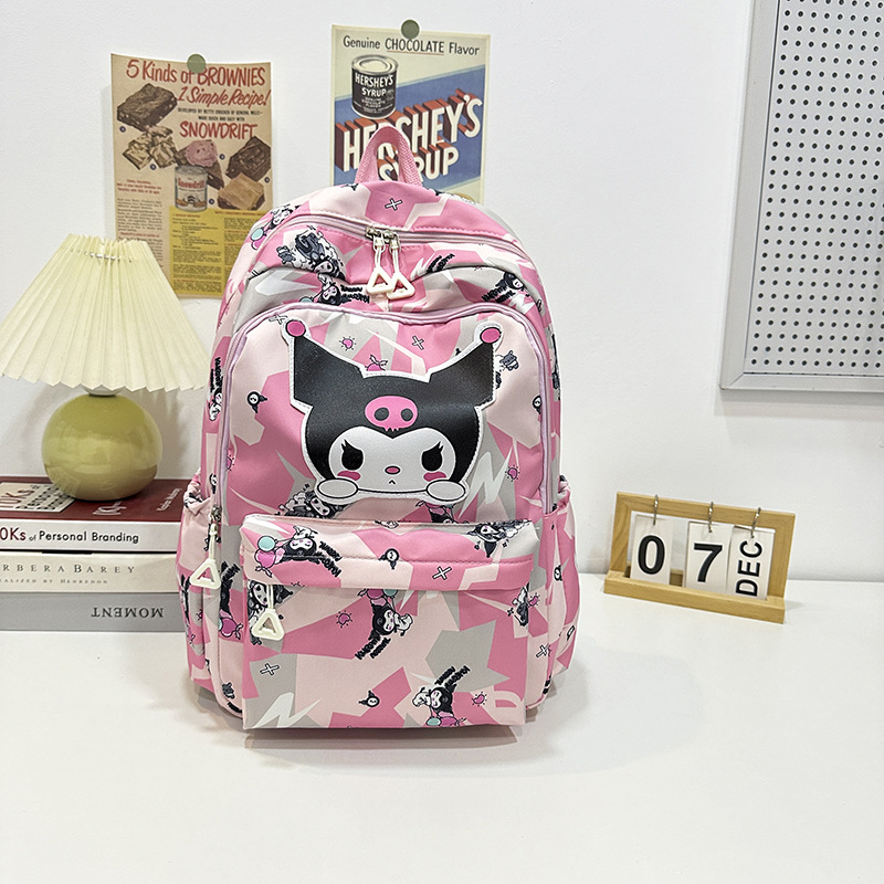 Popular cartoon and cute children's backpacks, reducing the burden on boys and girls, kindergarten backpacks, lightweight children's backpacks for 3 to 6 years old Specification drawing